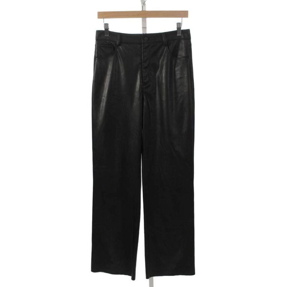 LaMarque Womens Black Polyurethane Dress Pants Size 27